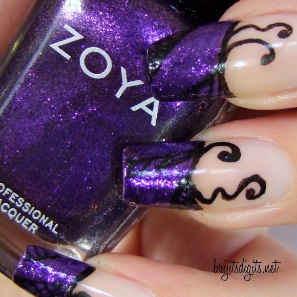 31DC2013 - Purple Nails - Zoya Mimi-001