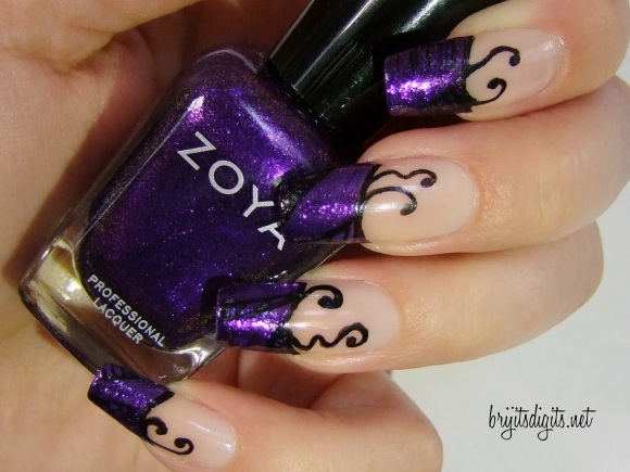 31DC2013 - Purple Nails - Zoya Mimi
